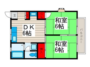 ｴﾄｽ 02の物件間取画像